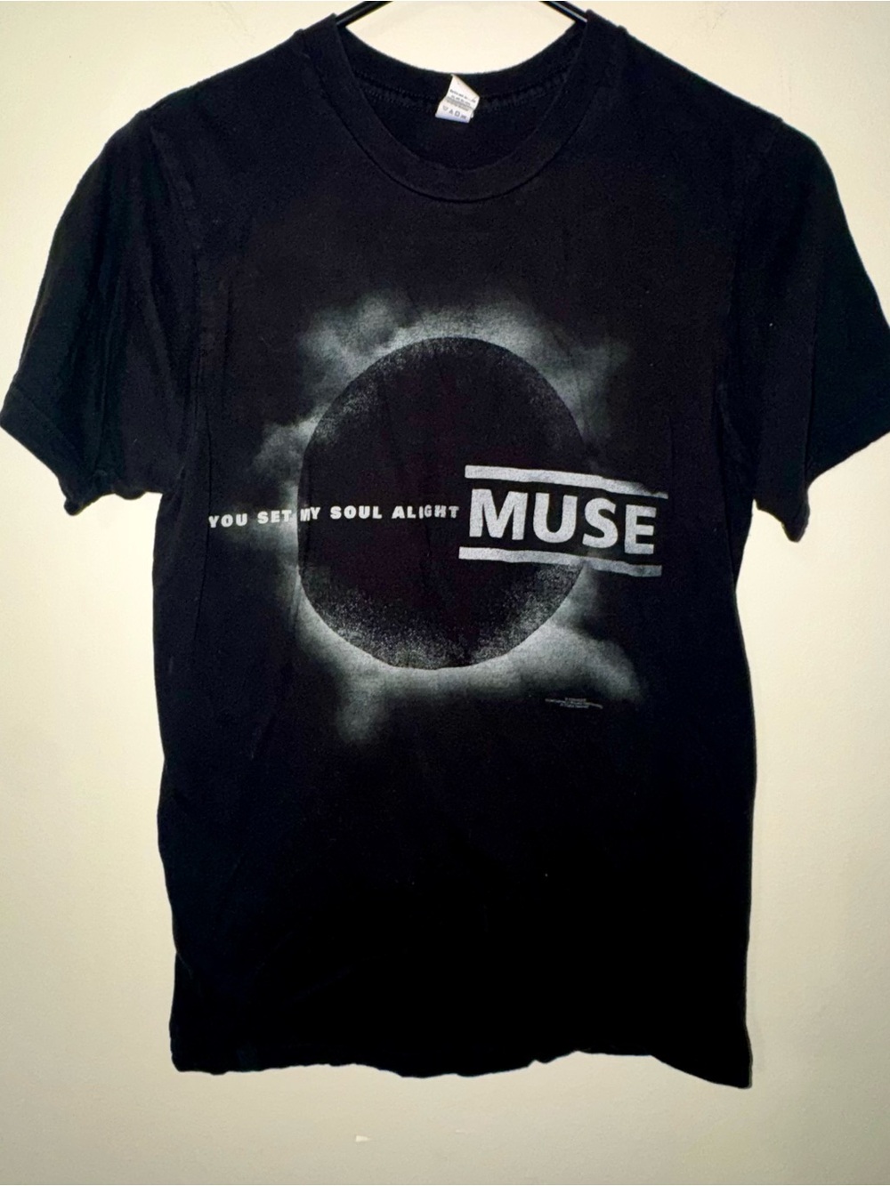 Y2K Muse "You Set My Soul Alight" Tee Eclipse Graphic